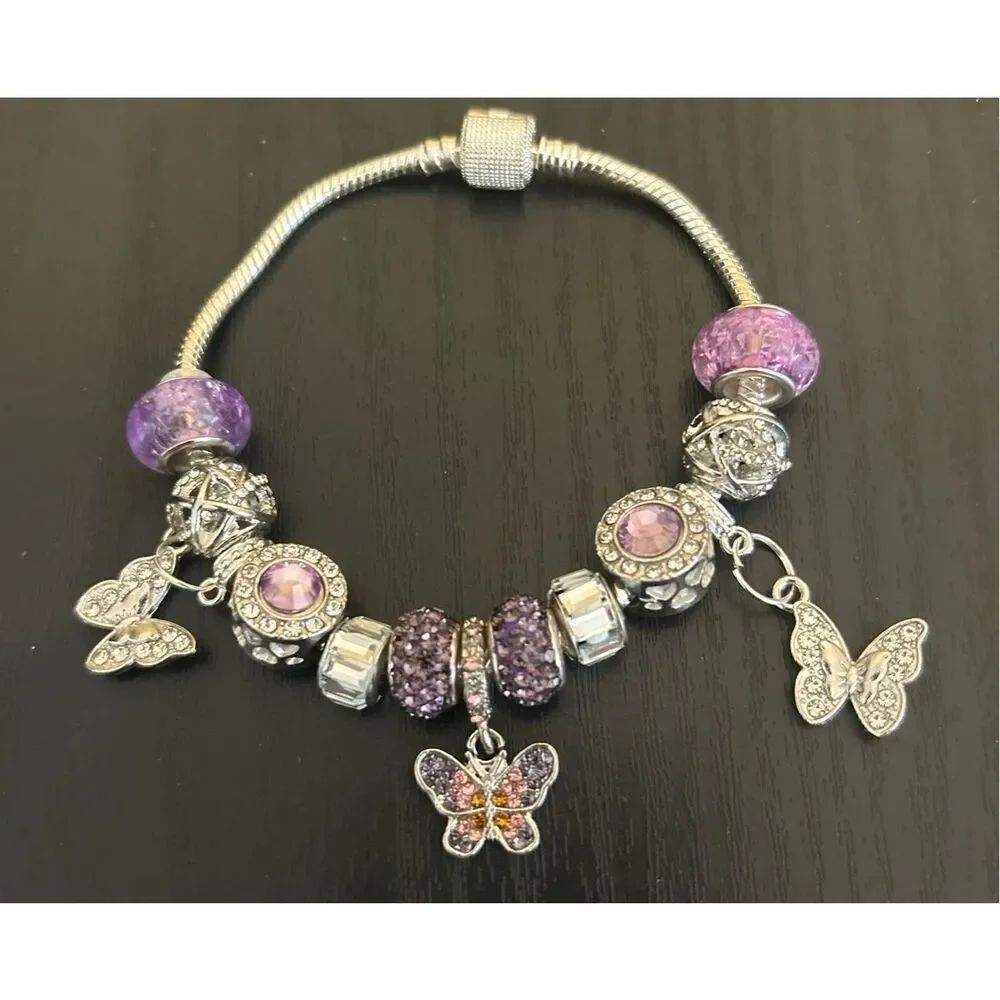 Butterfly Charm Bracelet